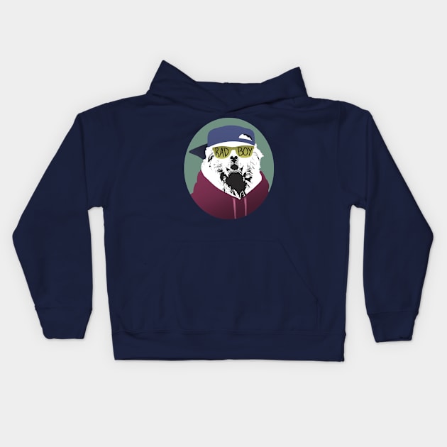 Rad Boy Kids Hoodie by 4shbomb